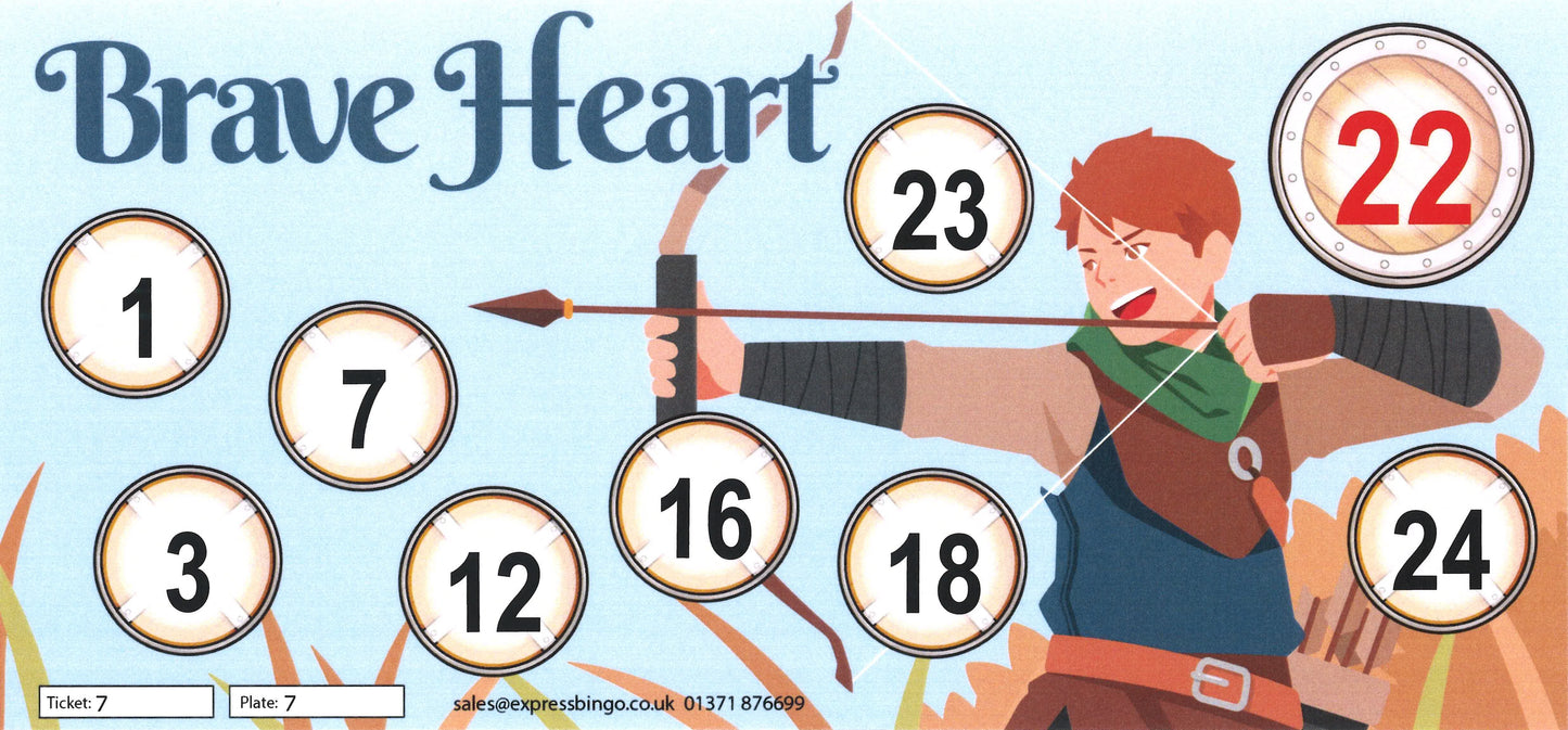 Bingo Fun Flyers (9 from 27 Bingo Game)