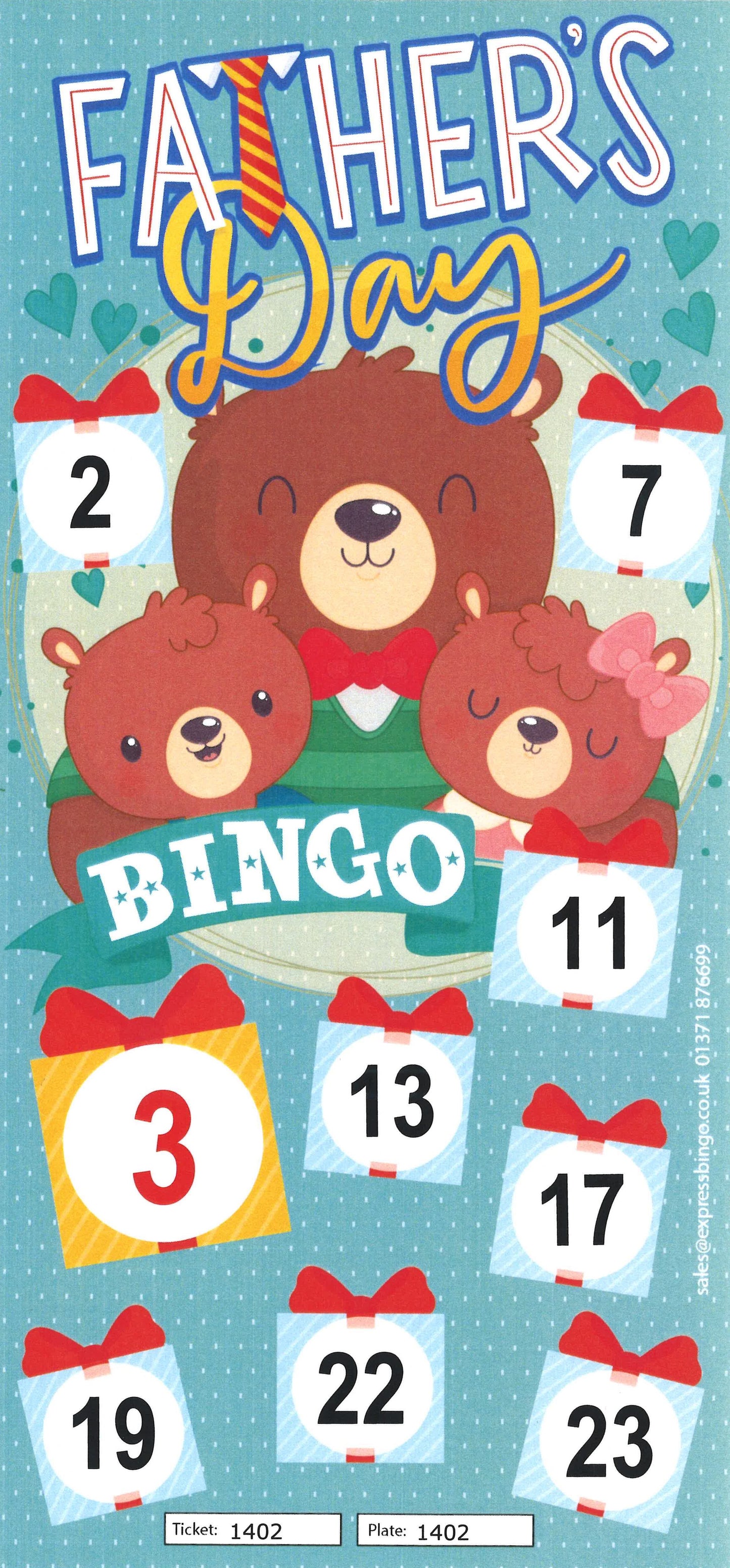 Bingo Fun Flyers (9 from 27 Bingo Game)