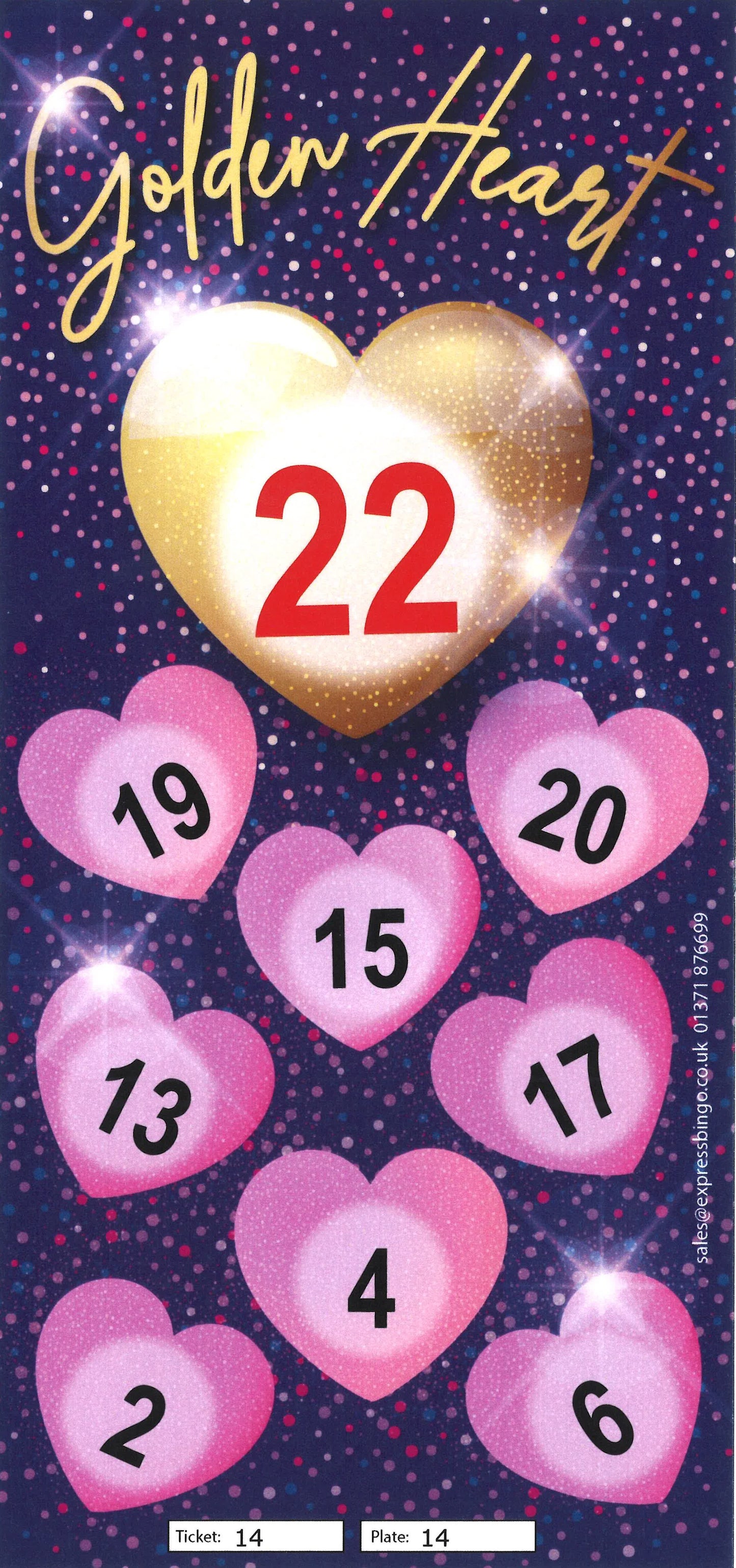 Bingo Fun Flyers (9 from 27 Bingo Game)