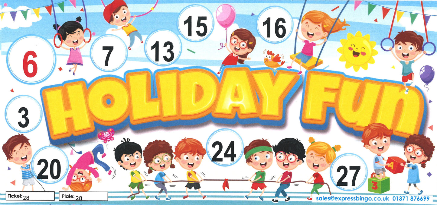 Bingo Fun Flyers (9 from 27 Bingo Game)