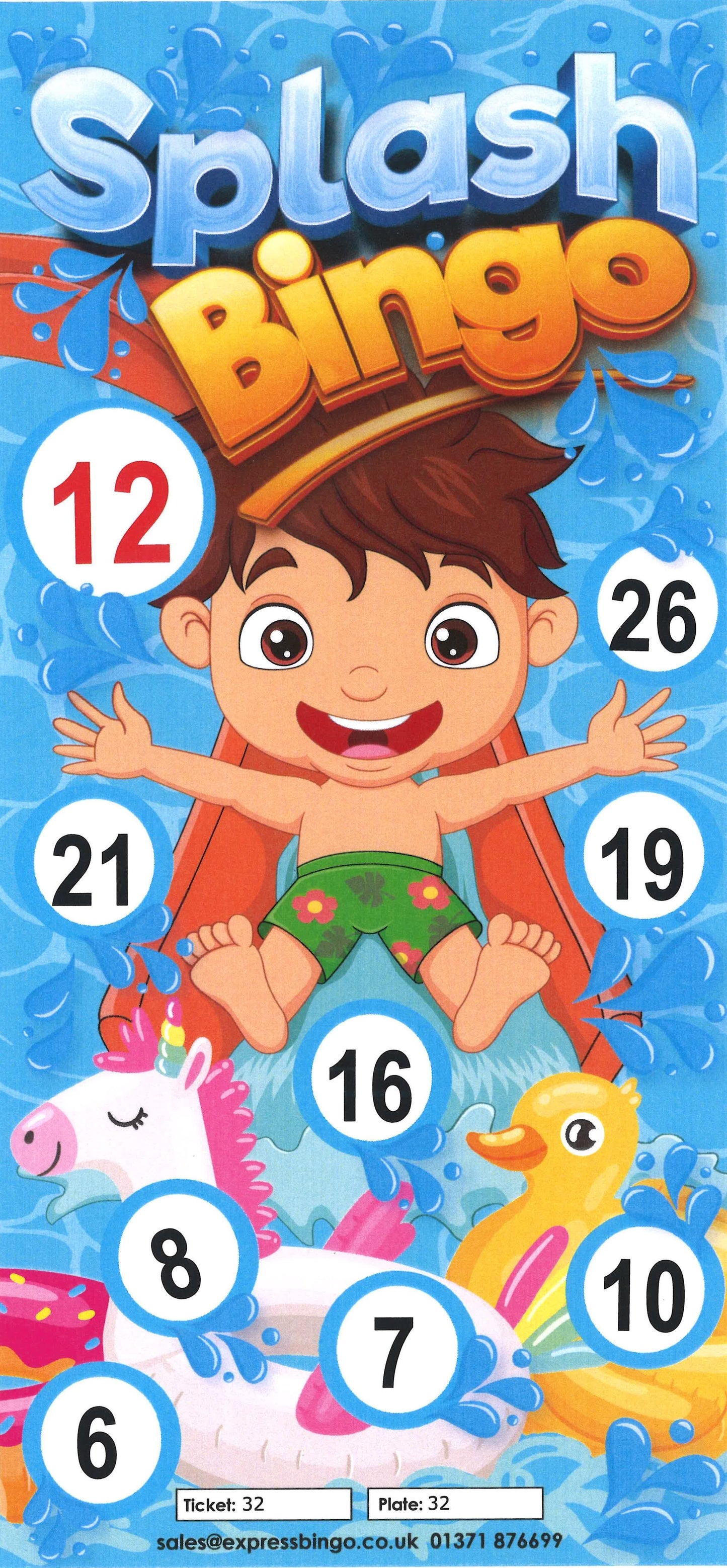 Bingo Fun Flyers (9 from 27 Bingo Game)