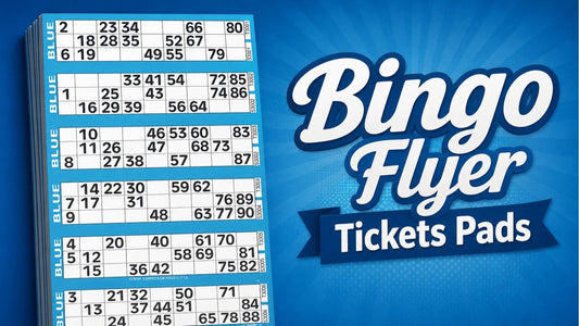 Bingo Flyer Tickets Pads
